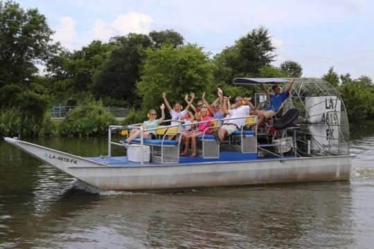 New Orleans Large Airboat Swamp Tour